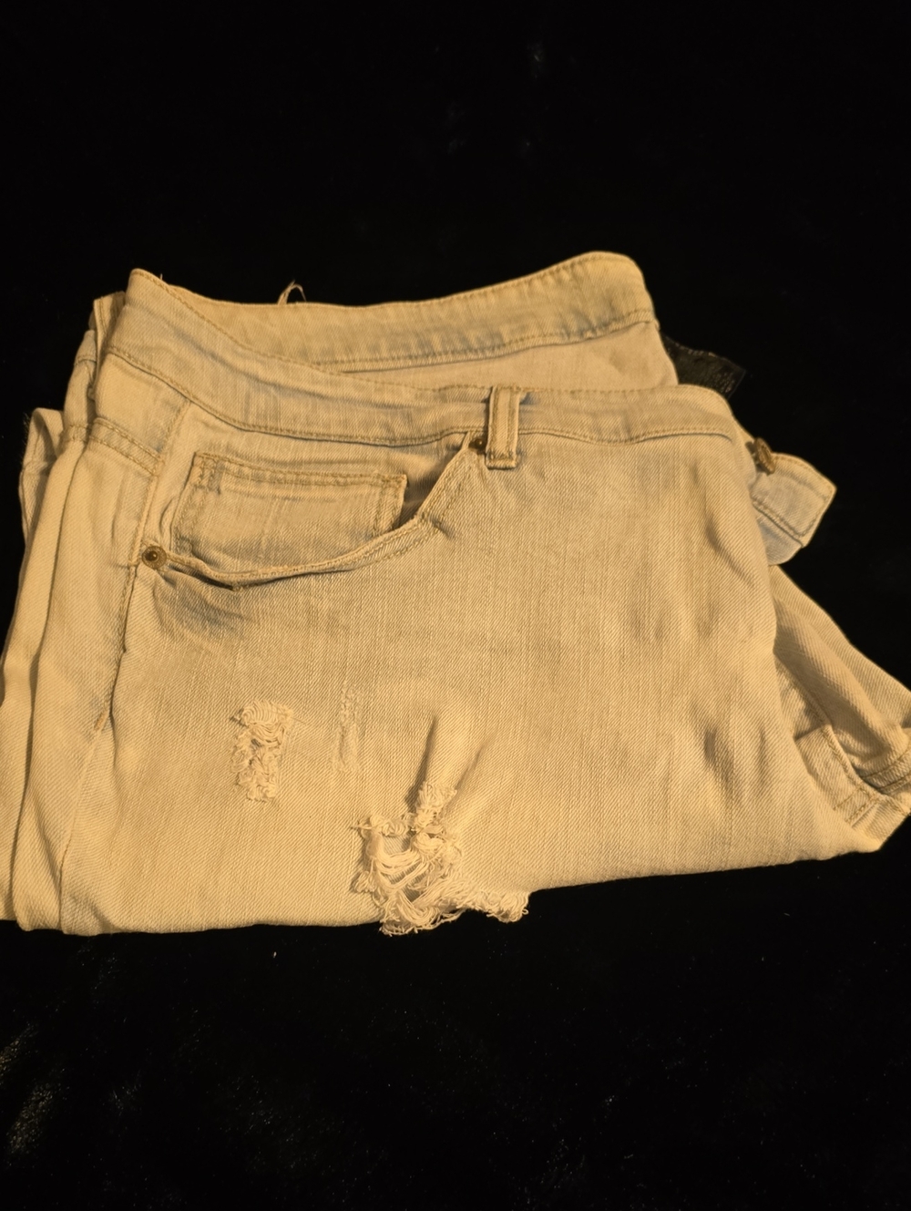 Mossimo Supply Co. Distressed Skinny Jeans